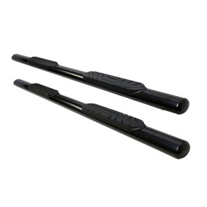 4" Oval Straight Side Step Bars - Running Boards
